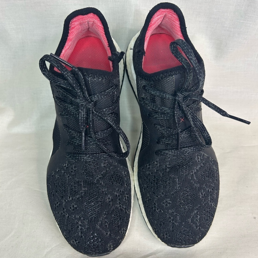 Adidas Pureboost X Element Knit Running Shoes – Women’s 7.5 – Core Black - Picture 3 of 7